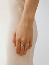 OLIO E ACETO Sterling Silver Moonstone/Lapis Lazuli/Red Snakeskin Jade Crown Ring OLIO-OA13F05-YH Red